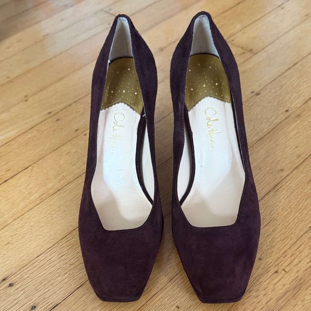 Cole Haan Heels Suede